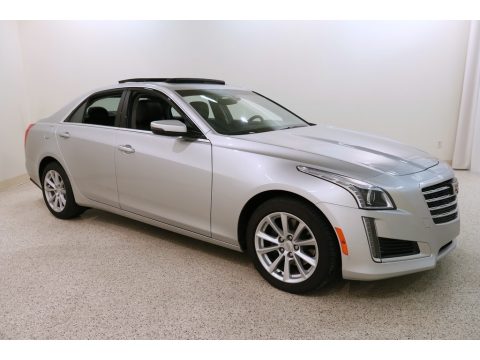 Radiant Silver Metallic Cadillac CTS AWD.  Click to enlarge.