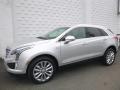 Front 3/4 View of 2019 Cadillac XT5 Premium Luxury AWD #2
