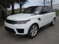 Front 3/4 View of 2019 Land Rover Range Rover Sport HSE #7