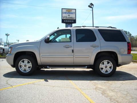 Silver Birch Metallic Chevrolet Tahoe Z71.  Click to enlarge.