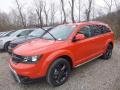 Front 3/4 View of 2019 Dodge Journey Crossroad AWD #1
