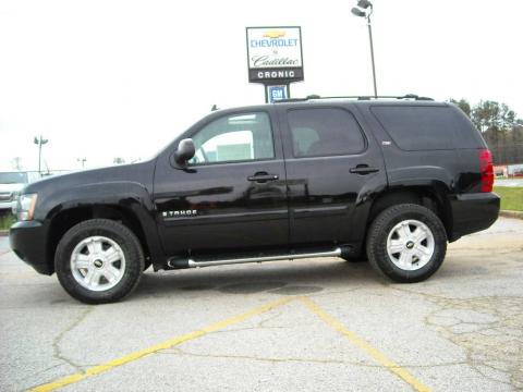 Black Chevrolet Tahoe Z71.  Click to enlarge.