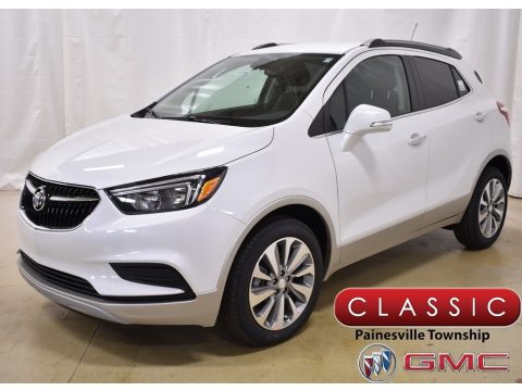 White Frost Tricoat Buick Encore Preferred.  Click to enlarge.