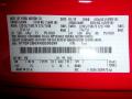 Ford Color Code PQ Race Red #10