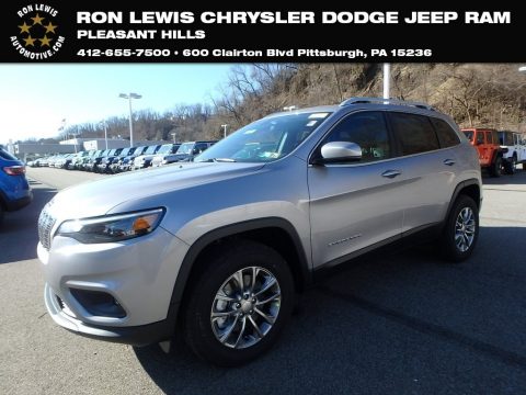 Billet Silver Metallic Jeep Cherokee Latitude Plus 4x4.  Click to enlarge.