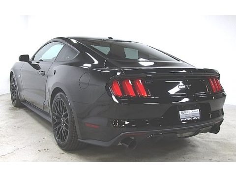 Shadow Black Ford Mustang GT Premium Coupe.  Click to enlarge.