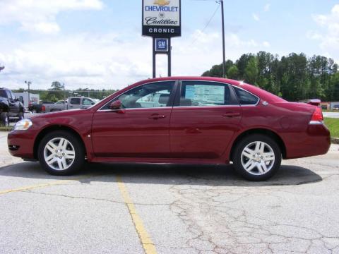 Red Jewel Tintcoat Chevrolet Impala LT.  Click to enlarge.