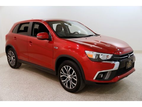 Rally Red Metallic Mitsubishi Outlander Sport SE AWC.  Click to enlarge.
