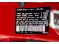 Honda Color Code R513 Rallye Red #32
