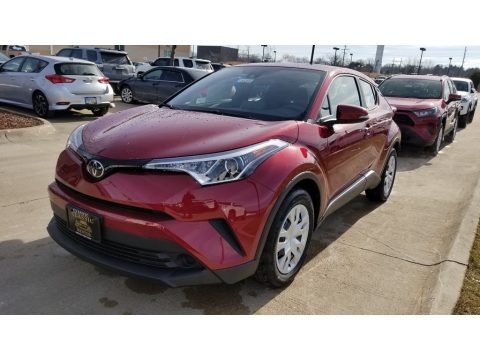 Ruby Flare Pearl Toyota C-HR LE.  Click to enlarge.