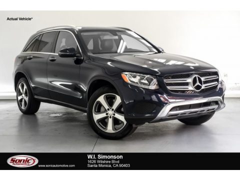 Lunar Blue Metallic Mercedes-Benz GLC 300 4Matic.  Click to enlarge.