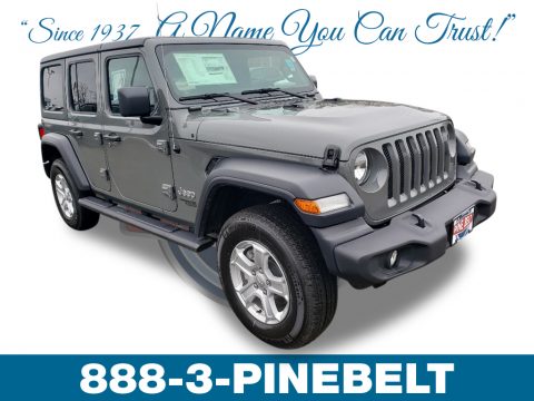 Sting-Gray Jeep Wrangler Unlimited Sport 4x4.  Click to enlarge.