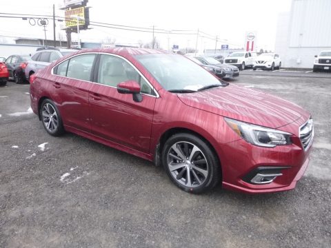 Crimson Red Subaru Legacy 2.5i Limited.  Click to enlarge.