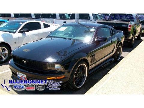 Black Ford Mustang Sherrod 300 S Coupe.  Click to enlarge.