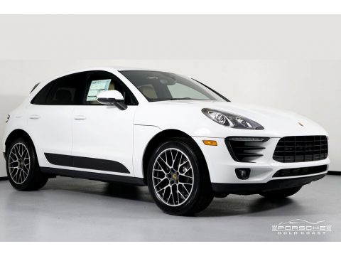 White Porsche Macan Sport Edition.  Click to enlarge.