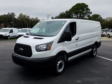 Oxford White Ford Transit Van 250 LR Regular.  Click to enlarge.