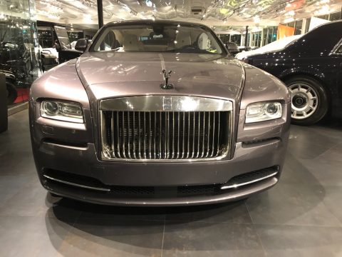 Anthracite Rolls-Royce Wraith .  Click to enlarge.