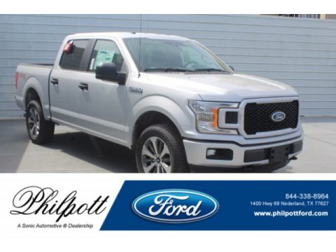 Ingot Silver Ford F150 STX SuperCrew 4x4.  Click to enlarge.