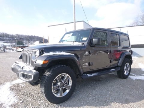 Granite Crystal Metallic Jeep Wrangler Unlimited Sahara 4x4.  Click to enlarge.