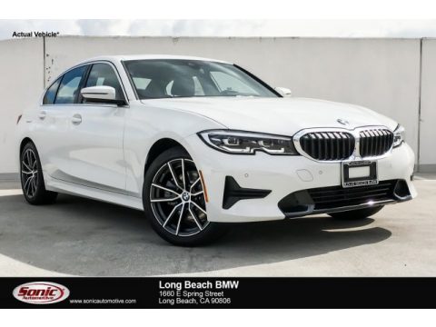 Alpine White BMW 3 Series 330i Sedan.  Click to enlarge.