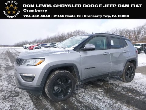 Billet Silver Metallic Jeep Compass Latitude 4x4.  Click to enlarge.