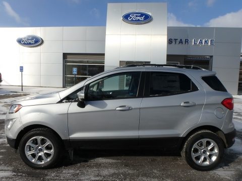 Moondust Silver Metallic Ford EcoSport SE 4WD.  Click to enlarge.