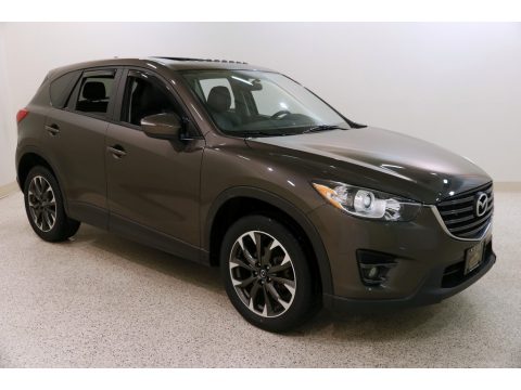 Titanium Flash Mica Mazda CX-5 Grand Touring AWD.  Click to enlarge.