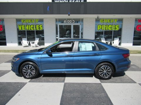Blue Silk Metallic Volkswagen Jetta SEL.  Click to enlarge.