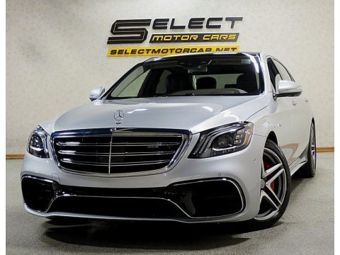 Iridium Silver Metallic Mercedes-Benz S AMG 63 4Matic Sedan.  Click to enlarge.