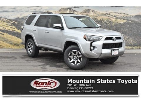 Classic Silver Metallic Toyota 4Runner TRD Off-Road 4x4.  Click to enlarge.
