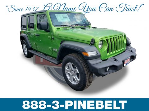 Mojito! Jeep Wrangler Unlimited Sport 4x4.  Click to enlarge.