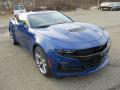 Front 3/4 View of 2019 Chevrolet Camaro SS Coupe #14