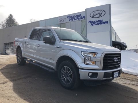 Ingot Silver Ford F150 XL SuperCrew 4x4.  Click to enlarge.