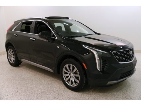 Stellar Black Metallic Cadillac XT4 Premium Luxury AWD.  Click to enlarge.