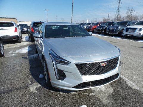 Radiant Silver Metallic Cadillac CT6 Luxury AWD.  Click to enlarge.