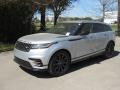 Front 3/4 View of 2019 Land Rover Range Rover Velar R-Dynamic HSE #10
