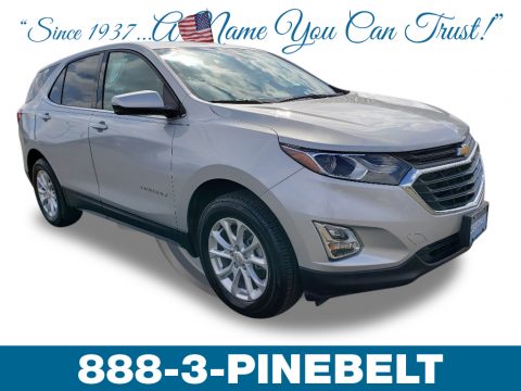 Silver Ice Metallic Chevrolet Equinox LT AWD.  Click to enlarge.