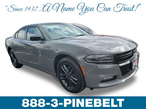 Destroyer Gray Dodge Charger SXT AWD.  Click to enlarge.