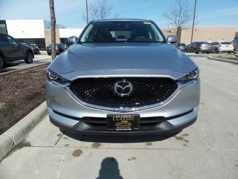 Sonic Silver Metallic Mazda CX-5 Touring AWD.  Click to enlarge.