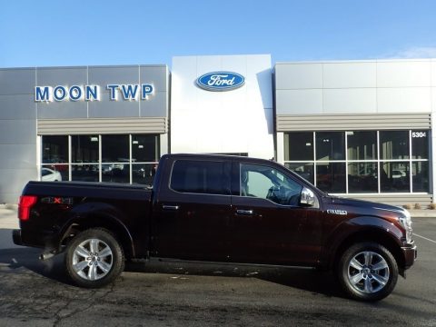 Magma Red Ford F150 Platinum SuperCrew 4x4.  Click to enlarge.