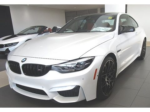 Mineral White Metallic BMW M4 Coupe.  Click to enlarge.