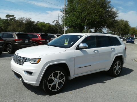 Ivory 3-Coat Jeep Grand Cherokee Overland.  Click to enlarge.