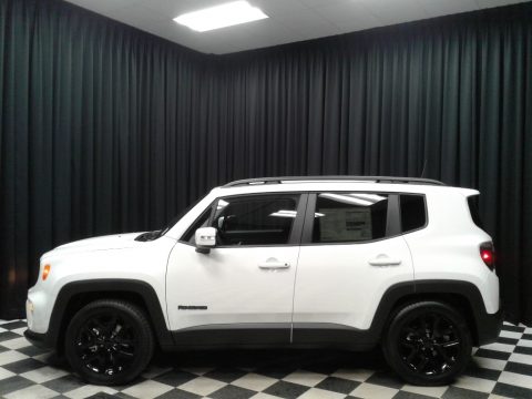 Alpine White Jeep Renegade Altitude.  Click to enlarge.