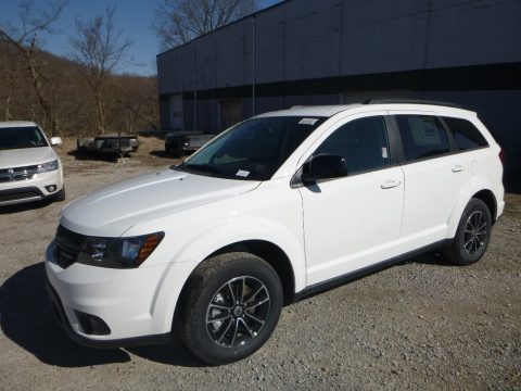 Vice White Dodge Journey SE AWD.  Click to enlarge.