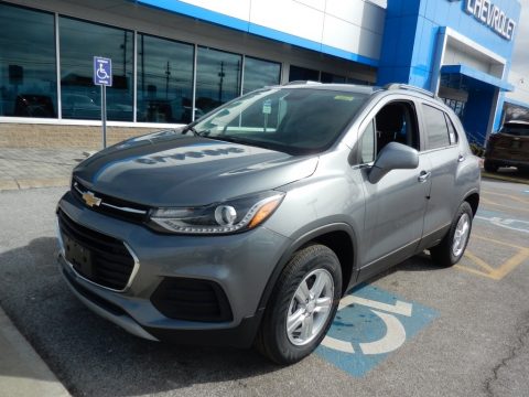 Satin Steel Metallic Chevrolet Trax LT AWD.  Click to enlarge.