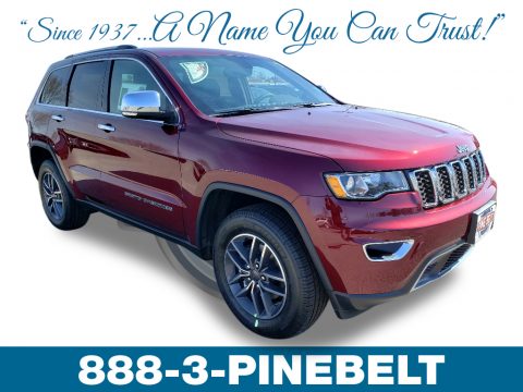 Velvet Red Pearl Jeep Grand Cherokee Limited 4x4.  Click to enlarge.