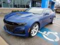 Front 3/4 View of 2019 Chevrolet Camaro SS Coupe #1