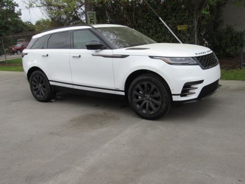 Fuji White Land Rover Range Rover Velar R-Dynamic SE.  Click to enlarge.