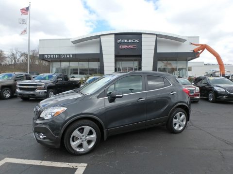Graphite Gray Metallic Buick Encore Convenience AWD.  Click to enlarge.