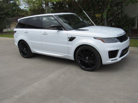 Yulong White Metallic Land Rover Range Rover Sport Supercharged Dynamic.  Click to enlarge.